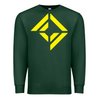 Sports Green corridor crew Premium Sweatshirt - linhVisuals