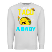 Dove Grey lets taco bout a baby may,5th cinco de mayo mexican party t shirt Premium Sweatshirt - linhVisuals