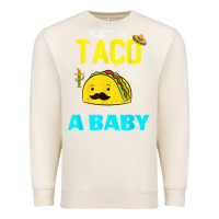 Sandshell lets taco bout a baby may,5th cinco de mayo mexican party t shirt Premium Sweatshirt - linhVisuals