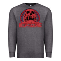 Charcoal Heather crumbling castle   king gizzard and the lizard wizard Premium Sweatshirt - linhVisuals