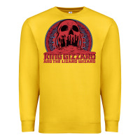 Lemon crumbling castle   king gizzard and the lizard wizard Premium Sweatshirt - linhVisuals