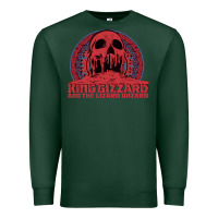Sports Green crumbling castle   king gizzard and the lizard wizard Premium Sweatshirt - linhVisuals