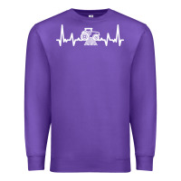 Purple tractor Premium Sweatshirt - linhVisuals