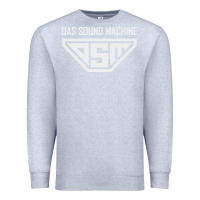 Heather Grey das sound machine Premium Sweatshirt - linhVisuals