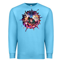 Ocean Blue kimetsu no yaibathe hinokami chronicles Premium Sweatshirt - linhVisuals