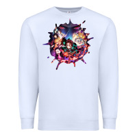 White kimetsu no yaibathe hinokami chronicles Premium Sweatshirt - linhVisuals