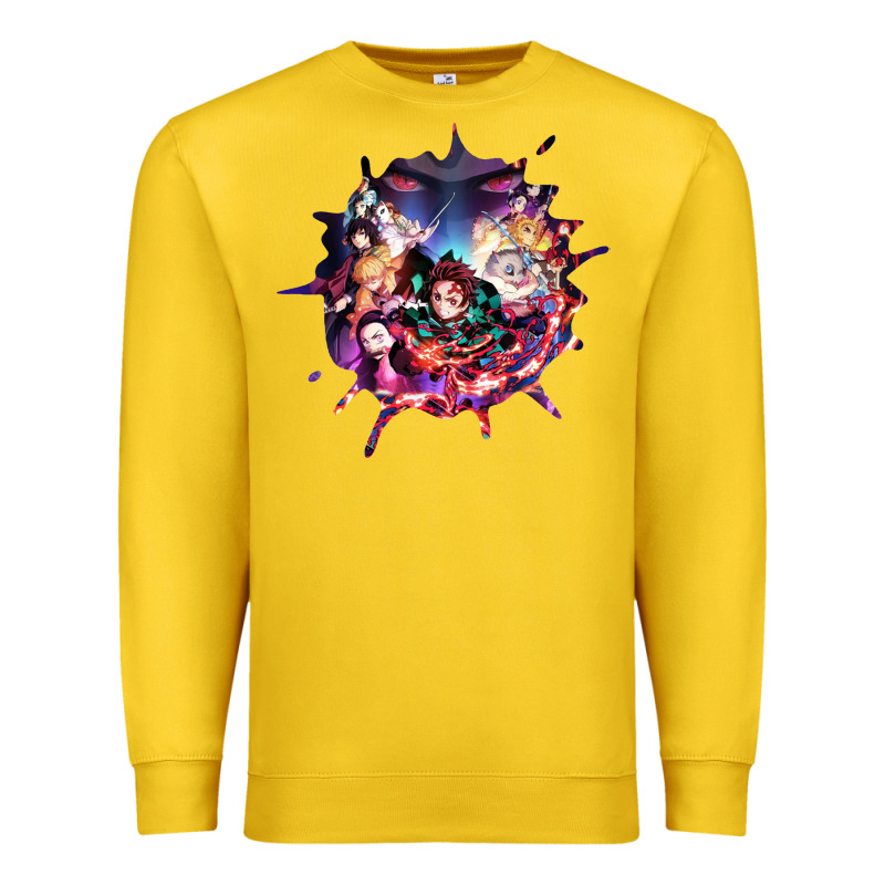 Kimetsu No Yaibathe Hinokami Chronicles Premium Sweatshirt by linhVisuals | Teevron