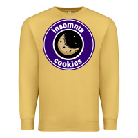 Antique Gold suitable-insomnia-cookies-worn Premium Sweatshirt - linhVisuals
