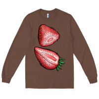 Chestnut strawberries 1 Long Sleeve Tee - BundleAndBundleShop