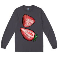 Smoke strawberries 1 Long Sleeve Tee - BundleAndBundleShop