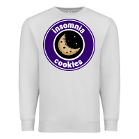 Dove Grey suitable-insomnia-cookies-worn Premium Sweatshirt - linhVisuals