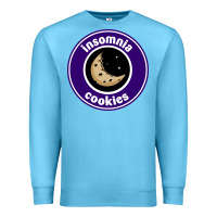 Ocean Blue suitable-insomnia-cookies-worn Premium Sweatshirt - linhVisuals