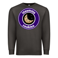 Smoke suitable-insomnia-cookies-worn Premium Sweatshirt - linhVisuals