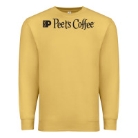 Antique Gold suitable-peet's-coffee-worn Premium Sweatshirt - linhVisuals