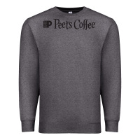 Charcoal Heather suitable-peet's-coffee-worn Premium Sweatshirt - linhVisuals