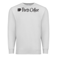 Dove Grey suitable-peet's-coffee-worn Premium Sweatshirt - linhVisuals