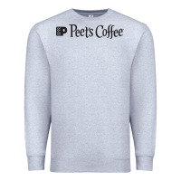 Heather Grey suitable-peet's-coffee-worn Premium Sweatshirt - linhVisuals