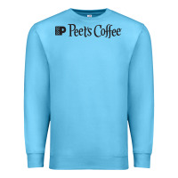 Ocean Blue suitable-peet's-coffee-worn Premium Sweatshirt - linhVisuals