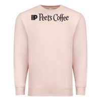 Pale Pink suitable-peet's-coffee-worn Premium Sweatshirt - linhVisuals