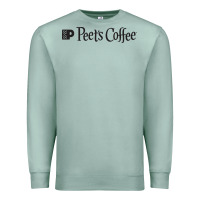 Seafoam suitable-peet's-coffee-worn Premium Sweatshirt - linhVisuals