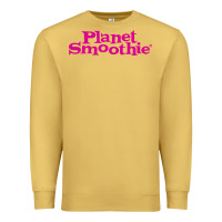 Antique Gold suitable-planet-smoothie-worn Premium Sweatshirt - linhVisuals