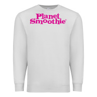 Dove Grey suitable-planet-smoothie-worn Premium Sweatshirt - linhVisuals