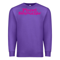Purple suitable-planet-smoothie-worn Premium Sweatshirt - linhVisuals