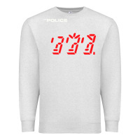 Oatmeal Heather the police   ghost in the machine Premium Sweatshirt - linhVisuals
