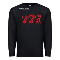 Black the police   ghost in the machine Premium Sweatshirt - linhVisuals