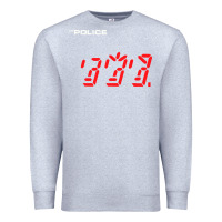 Heather Grey the police   ghost in the machine Premium Sweatshirt - linhVisuals