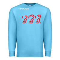 Ocean Blue the police   ghost in the machine Premium Sweatshirt - linhVisuals