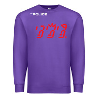 Purple the police   ghost in the machine Premium Sweatshirt - linhVisuals