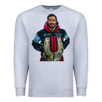 Heather Grey nimsdai purja Premium Sweatshirt - linhVisuals