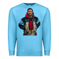 Ocean Blue nimsdai purja Premium Sweatshirt - linhVisuals