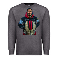 Charcoal Heather nimsdai purja Premium Sweatshirt - linhVisuals