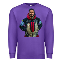 Purple nimsdai purja Premium Sweatshirt - linhVisuals