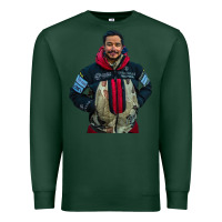 Sports Green nimsdai purja Premium Sweatshirt - linhVisuals