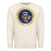 Sandshell fake presidential seal Premium Sweatshirt - linhVisuals
