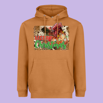 Merry Christmas Heavyweight Hoodie Designed By Jahusdesignshop