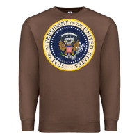 Chestnut fake presidential seal Premium Sweatshirt - linhVisuals