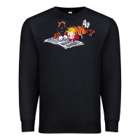 Black calvin Premium Sweatshirt - linhVisuals