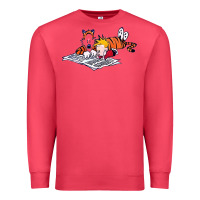 Cardinal calvin Premium Sweatshirt - linhVisuals