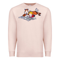 Pale Pink calvin Premium Sweatshirt - linhVisuals