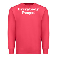 Cardinal everybody poops Premium Sweatshirt - linhVisuals