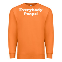 Carrot everybody poops Premium Sweatshirt - linhVisuals