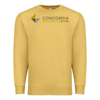 Antique Gold Concordia University Irvine Premium Sweatshirt - linhVisuals