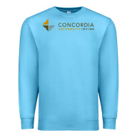 Ocean Blue Concordia University Irvine Premium Sweatshirt - linhVisuals