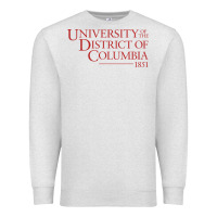 Oatmeal Heather University of the District of Columbia Premium Sweatshirt - linhVisuals