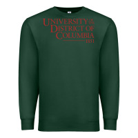 Sports Green University of the District of Columbia Premium Sweatshirt - linhVisuals