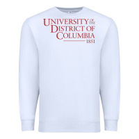 White University of the District of Columbia Premium Sweatshirt - linhVisuals